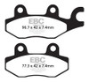 Pastilla Freno Ebc Yumbo Gs125 Fa165r 1