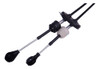 Combo Cable Selectora Cambio Chevrolet Onix 1.4 2012/ 5