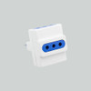 Adaptador Enchufe 3 En Linea Para 3 Tres En Linea I Nido 0