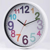 Reloj De Pared 12 Pulgadas Silencioso Sin Tictac Funciona Co 1