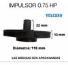 Kit Impulsor Bomba Vulcano Bae 75 + Sello Mecánico 2