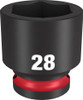 Dado Bocallave Impacto Hexagonal 28mm Encastre 1/2 Milwaukee 0