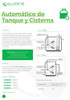 Flotante Automático Tanque Cisterna Agua Nivel Alumine 2 M. 3