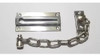 Traba De Puerta Con Cadena De Seguridad Zincado 2