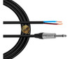 2 Cables P Bafles Plug A Pelado 5 Metros Tt Profesional Cjf 0