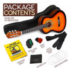 Pyle - Kit De Guitarra Acústica Para 5