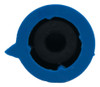 20 Perillas Potenciometro 23x20mm Eje Estriado 6mm Azul 1