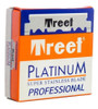 Hojas De Afeitar Para Navaja Treet Platinum Barbería X 100 3