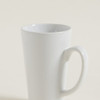 Jarro Mug Cónico Alto Blanco 460ml Cerámica 1