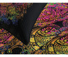 Ambesonne Colcha Psicodélica, Colorido Patrón De Mandala Cos 2