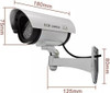 Camara Falsa De Vigilancia Con Led Simulador Seguridad 1