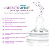Nueva Tetina De Silicona Avent Natural Flujo Medio-rapido 3m 6