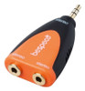 Bespeco Miniplug Stereo A 2miniplug Stereo Slad225 Adaptador 1