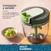 Triturador Cortador Manual Picador Ajo Vegetales Cocina 7