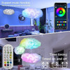 Kit De Luz Nube Grande 3d, Multicolor, Aplicación Decoración 4
