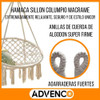 Hamaca Sillon Columpio Macrame 1