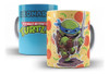 Plantillas Para Tazas Tortugas Ninjas , Pack Sublimacion 5