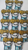 30 Souvenirs Flork , Llavero, Tirador Mochila Imp 3d 5
