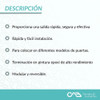 Barral Antipanico Simple Jaque T-290 Push 6