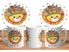 Taza Personalizada De Plastico Animales Rupestres 4