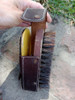 Cepillo De Zapatos Antiguo, De Cuero. 4