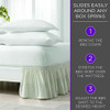 Falda De Cama Con Volantes Sólidos Envolventes Easyfit, Tama 4