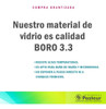 Erlenmeyer Vidrio  Hda  Boro 3.3 3000ml Importado 6