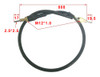 Cable Velocimetro P/ Yamaha Ybr 125 Factor Ed W Std 1