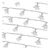 Juego De 100 Luces Led De Estrella, Luces Blancas Fras, Jueg 4