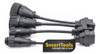 Kit 8 Cables Adaptadores Obd2 Para Camion Delphi / Launch 6