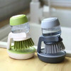 Cepillo Cocina Recargable Detergente Diseño Con Dispenser 6