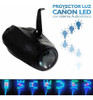 Proyector Luz Cañon Led Audioritmico Dj Eventos Boliche Loca 2