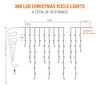 Brizled - 360 Luces Led De Navidad, Luces De Cadena De Carmb 3