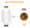 Adaptador Para Bombillas Jackyled, E26/e27, Hasta 150w, 15u 3