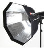 Octo Box Difusor Triopo 90cm P/ Flash Estudio Montura Bowens 0