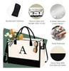 Bolsa De Lona Con Iniciales Para La Playa Con 4