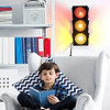 Lámpara De Semáforo Triple Cara Parpadeante Niños Decoración 1