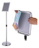 Display A4 Vertical/horizontal Vista Ajustable Pedestal Mues 3
