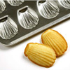 Hoja Norpro Tin Madeleine, Paquete De 1, Plateada 1