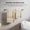 Toallero Para Baño De Acero Inoxidable 22cm Niquel 5