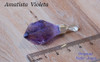 Dije Amatista Violeta Punta Natural Con Engarce De Plata 925 3 Dije Amatista Violeta Punta Natural Con Engarce De Plata 925 3