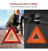 Mysbiker Triple Advertencia Triangulo Advertencia De Emergen 2