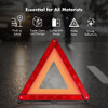 Mysbiker Triple Advertencia Triangulo Advertencia De Emergen 3