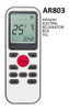 Control Remoto Ar803 Para Aire Acondicionado Tcl Hitachi Rca 1