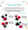 Caja Explosiva Sorpresa Regalo Diy Día Madre Hex Negra Med 1