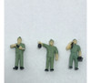 Nico 7 Trabajadores Varios Plasticos Pintados 1/87 (pvh 75) 1