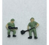 Nico 7 Trabajadores Varios Plasticos Pintados 1/87 (pvh 75) 2