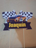 Adorno De Torta Topper  Personalizado Hot Wheels 1