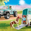 Playmobil Coche Con Remolque Para Poni 3