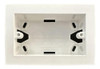 Caja Zocalo 2x4 Para Instalación De Plaqueta Exterior Pared 0